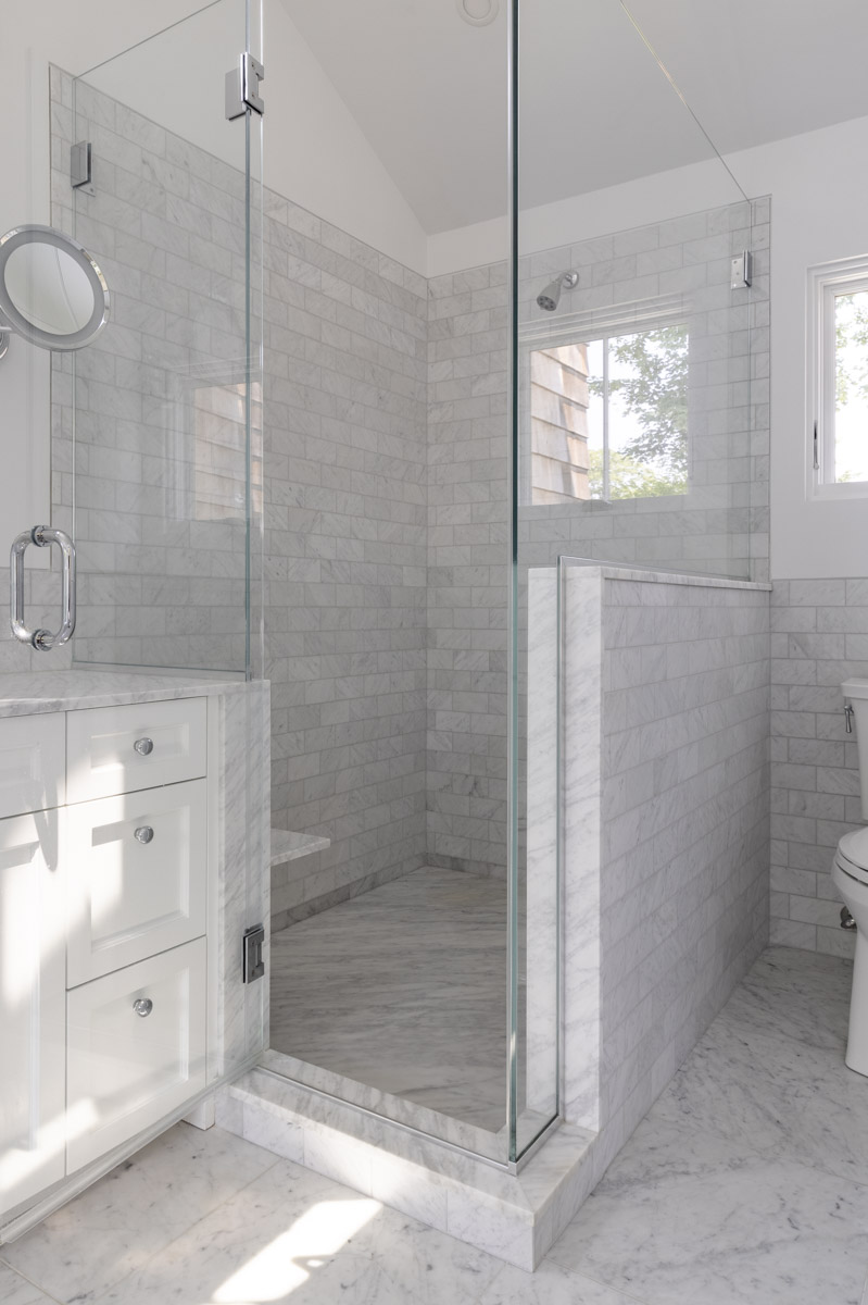 Photo of construction by Ronald Webb Builder.